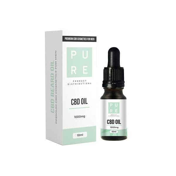 Pure 1000mg CBD Beard Oil – ...