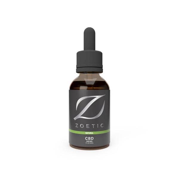 Zoetic 500mg CBD Oil 30ml – ...