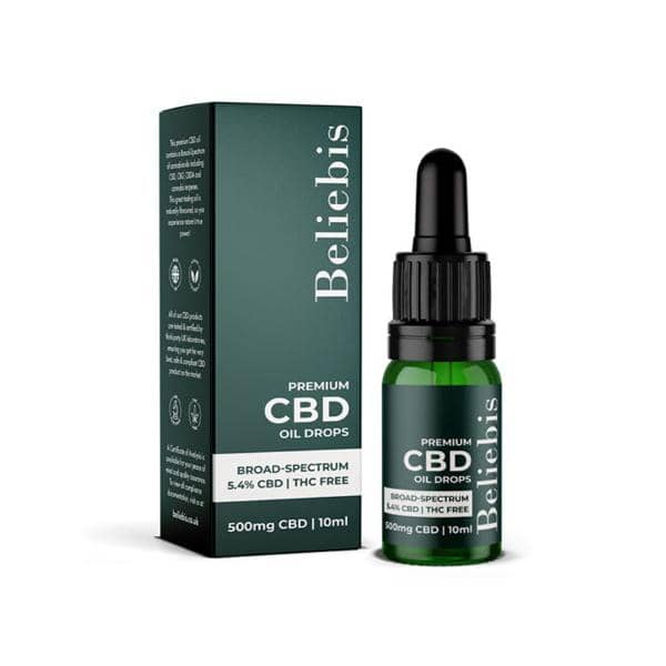 Beliebis 500mg CBD Premium Broad-Spectrum CBD ...