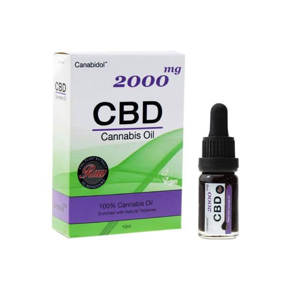 Canabidol 2000mg CBD Raw Cannabis Oil ...