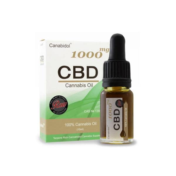 Canabidol 1000mg CBD Raw Cannabis Oil ...