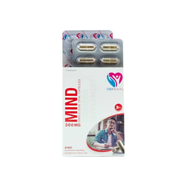Canabidol 300mg CBD Oral Capsules 30 Caps – Mind