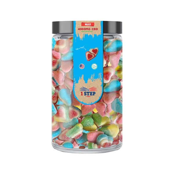 1 Step CBD Max Gummies 4000mg ...